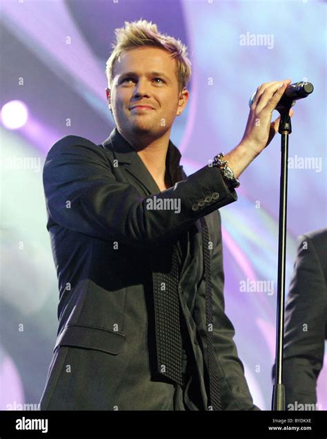 Nicky Byrne Of Westlife Performing At The 2007 Childline Charity