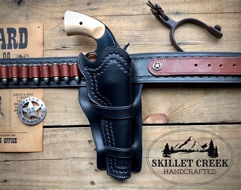 Schofield Western Single Action Leather Holster Etsy