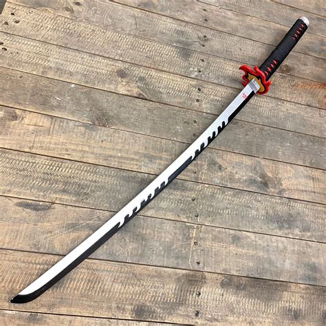 Buy Blazing S Fantasy Anime Replica Demon Black Nichirin Samurai Sword