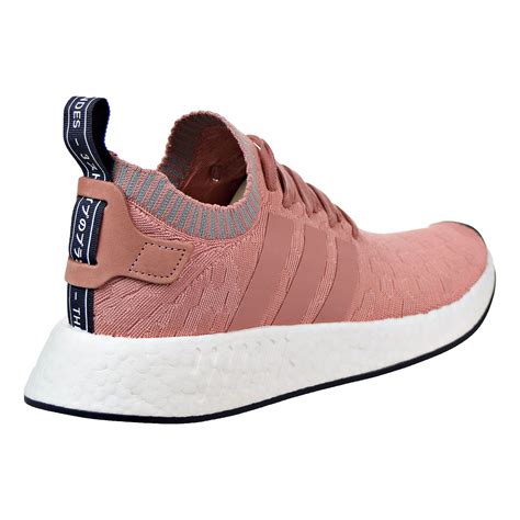 The adidas nmd r2 primeknit features a black/grey patterned upper, with a black backtab and black laces. Adidas Originals NMD_R2 Primeknit Women's Shoes Raw Pink ...