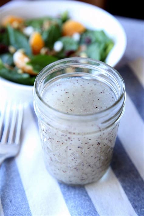 Perfect Poppy Seed Dressing Basic Ingredients You Can