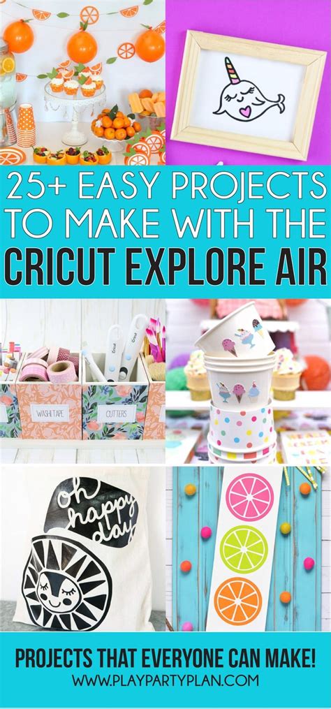 25 Easy Projects You Can Make With The Cricut Explore Air