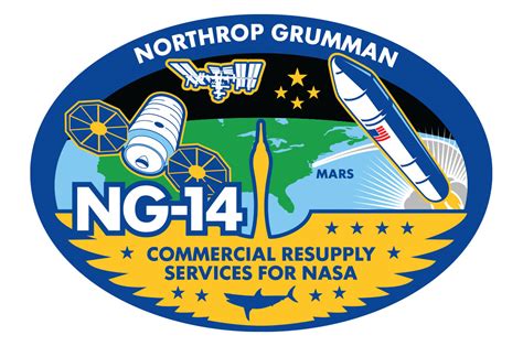 Northrop Grumman Cygnus Ng 14 Patch Collectspace Messages