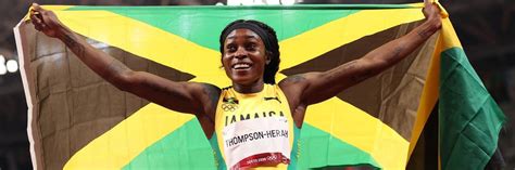 Jamaican Elaine Thompson Herah Wins Gold At Tokyo Olympics Gospel Promo