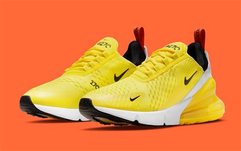 Just Dropped Nike Air Max 270 Yellow Strike House Of Heat