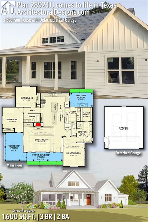 New Small Farmhouse Plans Under 2000 Sq Ft No Garage Plan Jj 3 Bed