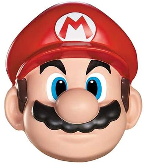 Disguise Mens Nintendo Super Mario Broso Adult Mask Costume Accessory
