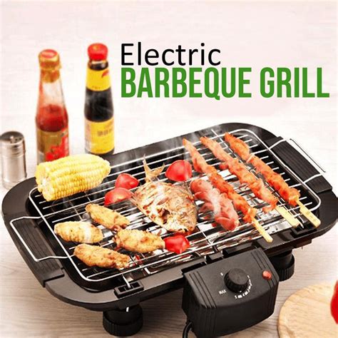 Smokeless Bbq Grillstainless Steel Multi Function Outdoor Cooking Machine Electric Barbecue