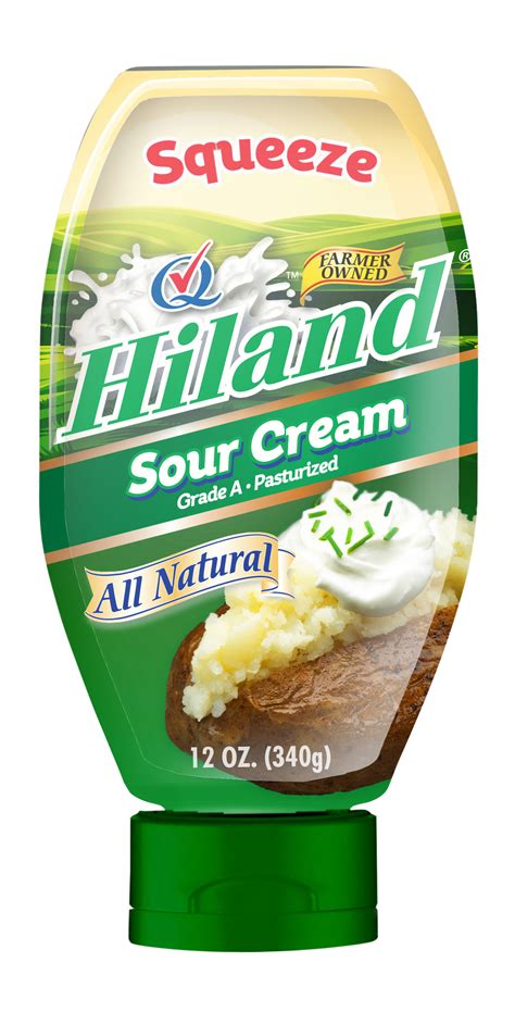 Squeeze Sour Cream Hiland Dairy