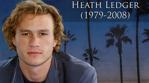 Heath Ledger 1979 2008 Youtube