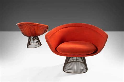 Platner Collection Lounge Chair By Warren Platner For Knoll In Original