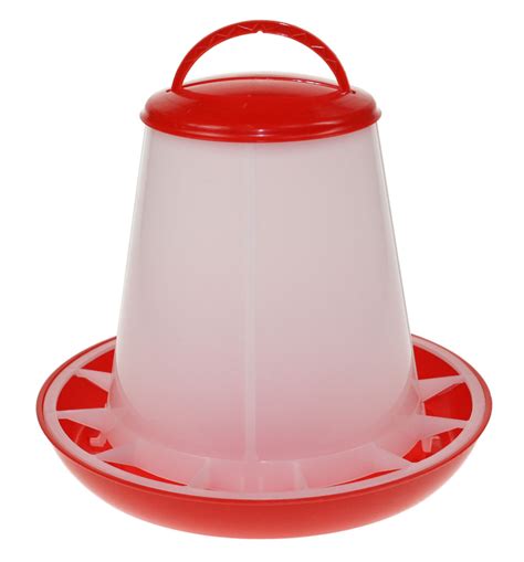 Eton 1kg Plastic Poultry Feeder Red