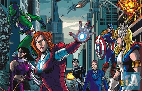 Gender Swapped Avengers Anime Pinterest The Ojays