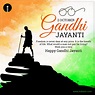 Happy Gandhi Jayanti Wishes Creatives Greetings Free - Indiater