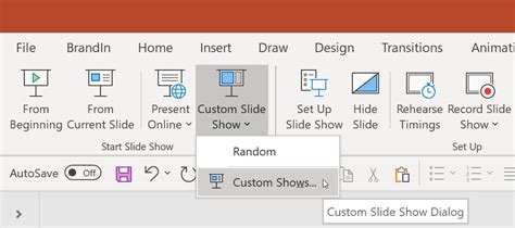 how to create a random order slide show in powerpoint brightcarbon