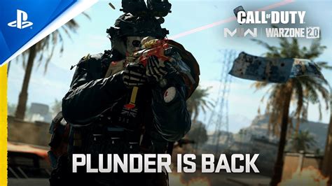 Call Of Duty Warzone 20 Plunder Is Back Ps5 And Ps4 Games Youtube