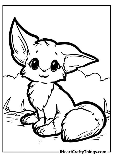 Fantastic Fox Coloring Pages 100 Free Printables