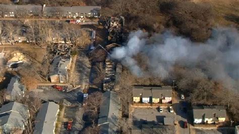 Crews Douse Fire At Abandoned Nw Okc Apartment Complex