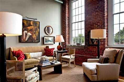 20 Exposed Brick Living Room Ideas Housely
