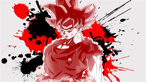 Goku Red Wallpapers Top Free Goku Red Backgrounds Wallpaperaccess
