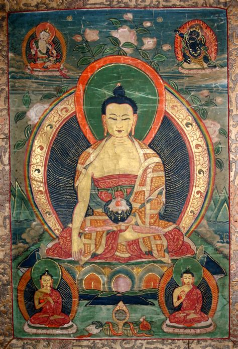 Sh Kw 752 0068 Shakyamuni Buddha Ed Tibetan Buddhist Altar