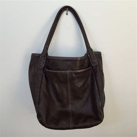 Tignanello Brown Leather Handbag Brown Leather Handbags Leather