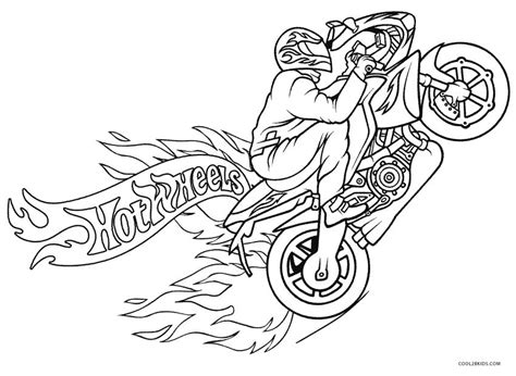 Dibujos de Motocicletas para colorear Páginas para imprimir gratis