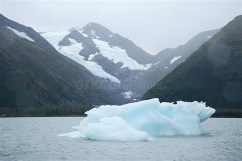 Portage Glacier Iceberg Stock Photo Image Of Portage 63706512
