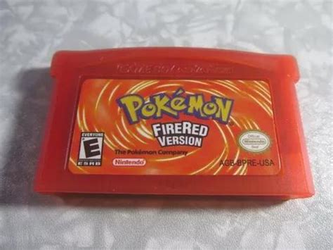Game Boy Advance Pokémon Firered Version Original Em Brasil Clasf