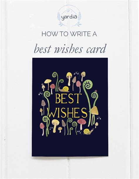 How To Use A Best Wishes Card And What To Write Inside Best Wishes