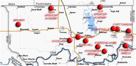 Choctaw County Sites Of Int 