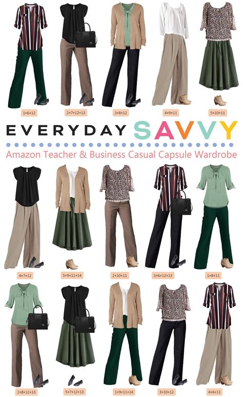 Cute Teacher Outfits And Business Casual Work Outfits