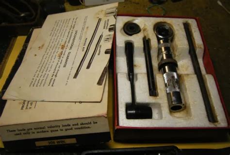 Vintage Lee Loader Winchester Hand Reloading Set Kit Picclick