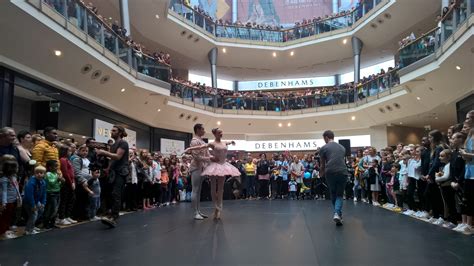 The Bullring Came To A Standstill For Birmingham Royal Ballet On The