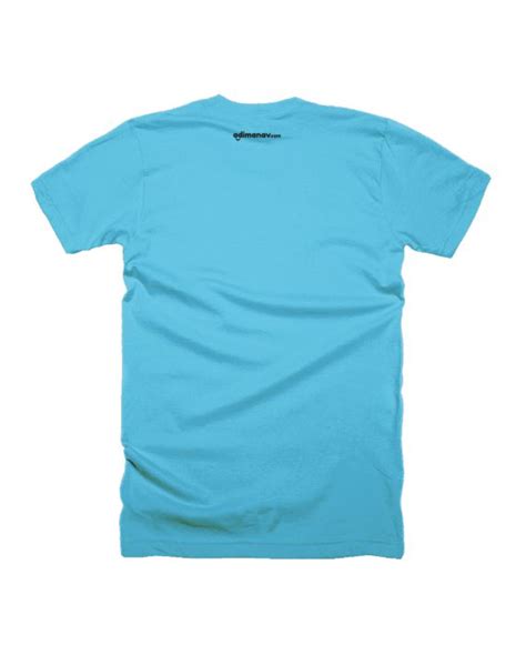 Light Blue Plain T Shirt •