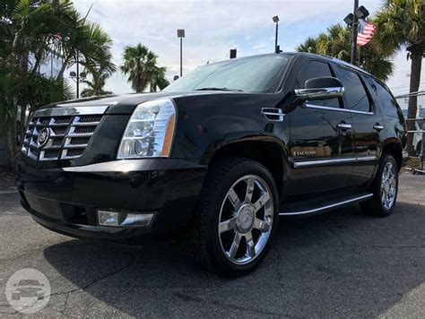 Luxury Black Cadillac Escalade Suv Limotions Online Reservation