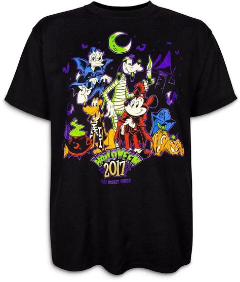 Mickey Mouse And Friends Halloween T Shirt For Adults Walt Disney