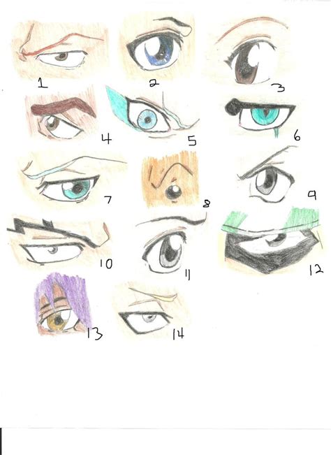 Bleach Character Eyes By Verypen On Deviantart