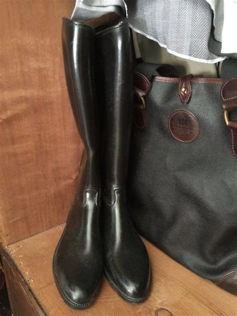 Cottage Craft Equestrian Rubber Lined Riding Boots English Etsy