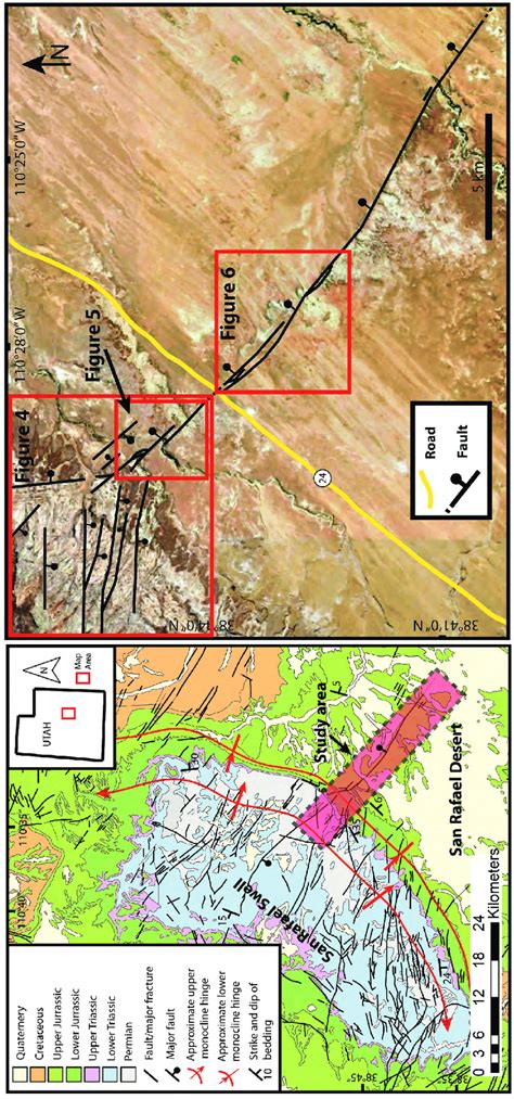 Geologic Map Of The San Rafael Swell And San Rafael Desert Areas