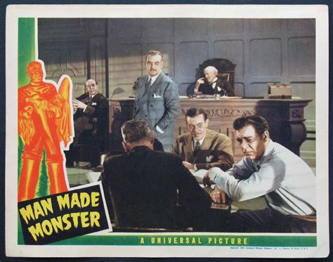 Man Made Monster 1941 Aka “the Atomic Monster” Universal Pictures