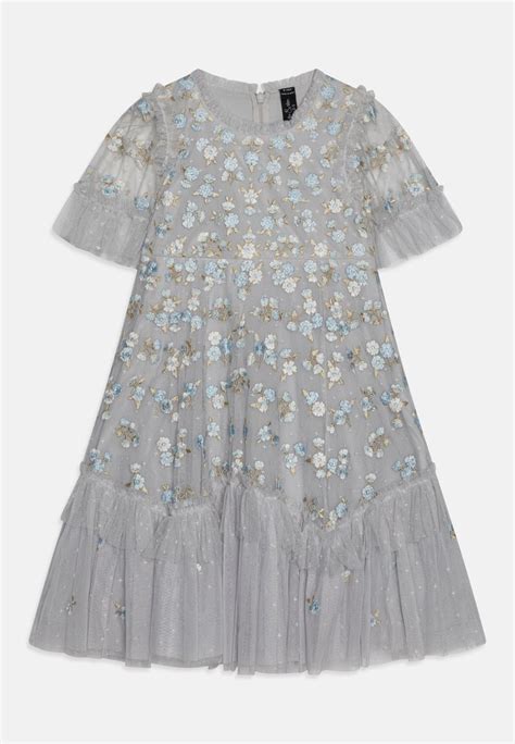 Needle And Thread Evening Primrose Kids Dress Flower Embroidery