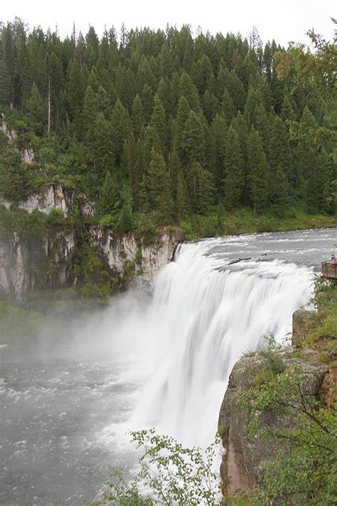 Mesa Falls Idaho Yellowstone Trip Scenic Byway Places To Go