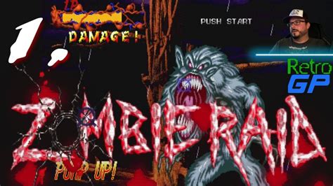 Zombie Raid The 1995 Lightgun Arcade Game Part 1 Halloween With