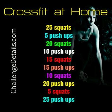 Workout Crossfit At Home Crossfit Workouts Hiit Workout Fun Workouts