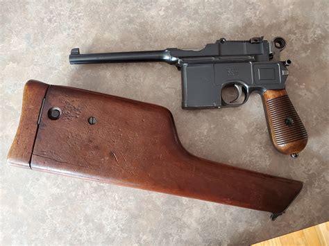 Sharing 2 Mauser C96 Wshoulder Stocks Jan C Still Lugerforums