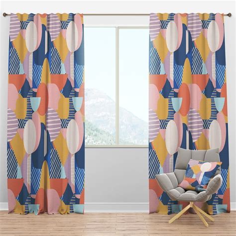 Forms and shapes that have been in architecture, arts, and meditation since the ancient period are sacred geometry symbols. Designart 'Modern geometric shapes pattern' Mid-Century ...