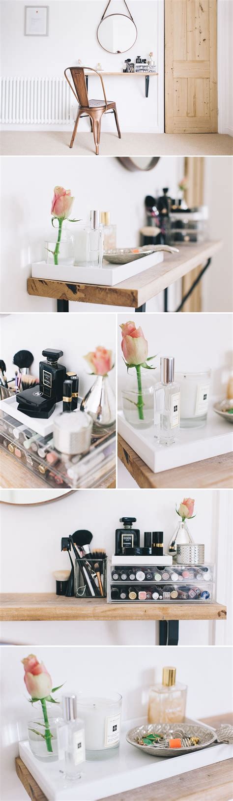 There are many mirror features that allow you to get the most out of your small makeup vanity. Small Space Dressing Table And Beauty Station Ideas | Desks for small spaces, Small dressing ...