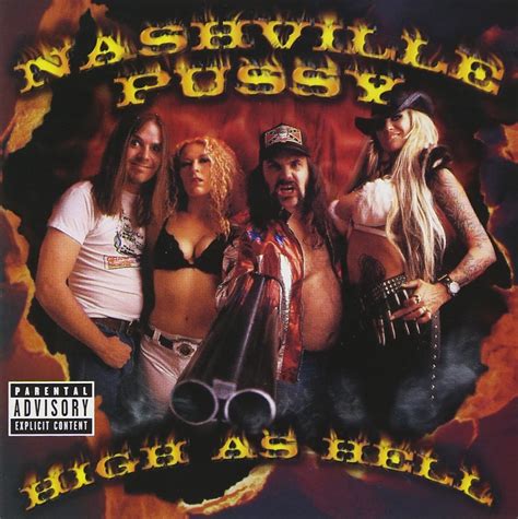 High As Hell Nashville Pussy Amazones Cds Y Vinilos