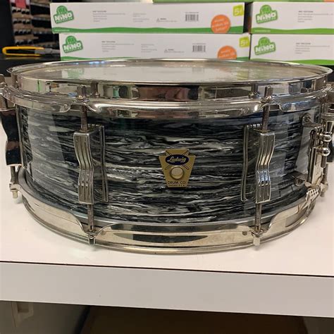 Ludwig No 908 Jazz Festival 5x14 8 Lug Snare Drum With Reverb